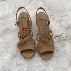 Brand new America rag wedge Sandals